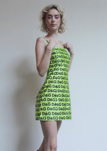 Load image into Gallery viewer, Mini abito verde fluo D&amp;G
