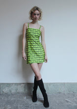 Load image into Gallery viewer, Mini abito verde fluo D&amp;G
