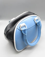 Load image into Gallery viewer, Borsa mini blu/nera FIORUCCI
