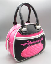 Load image into Gallery viewer, Borsa mini fucsia/nera FIORUCCI
