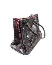 Load image into Gallery viewer, Borsa in pvc nera/rossa ROBERTO CAVALLI
