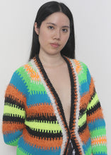 Load image into Gallery viewer, Cardigan fluo MOSCHINO
