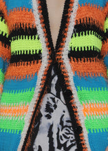 Load image into Gallery viewer, Cardigan fluo MOSCHINO
