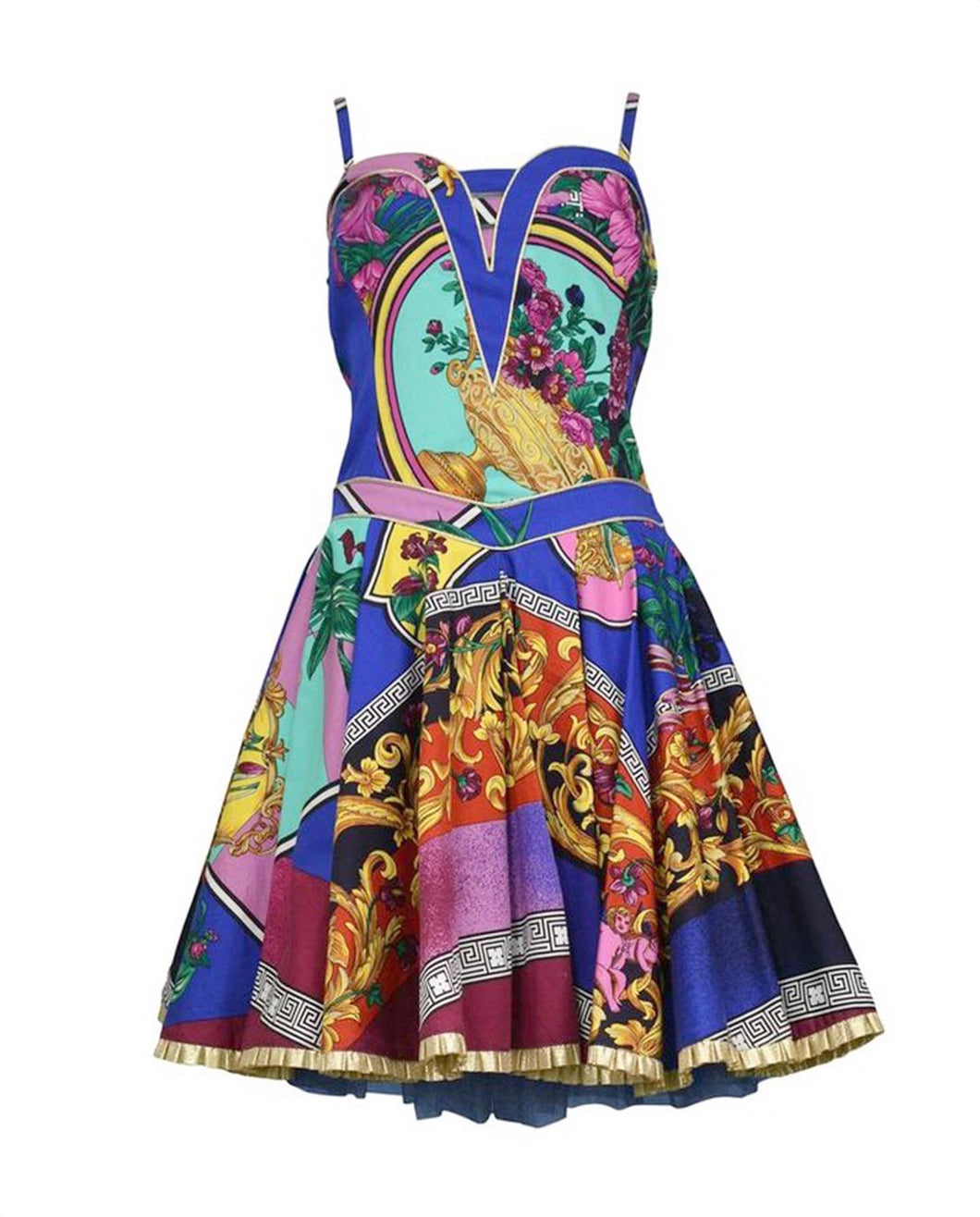 Abito Rococo Party Frock 1992 VERSACE - ONLY RENT