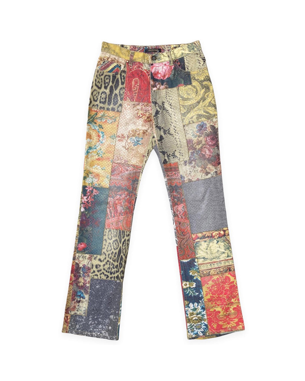 Jeans patchwork ROBERTO CAVALLI