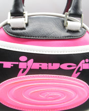 Load image into Gallery viewer, Borsa mini fucsia/nera FIORUCCI
