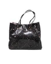 Load image into Gallery viewer, Borsa in pvc nera/rossa ROBERTO CAVALLI
