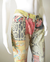 Load image into Gallery viewer, Jeans patchwork ROBERTO CAVALLI
