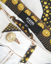 Load image into Gallery viewer, Jeans stampa dorata VERSACE
